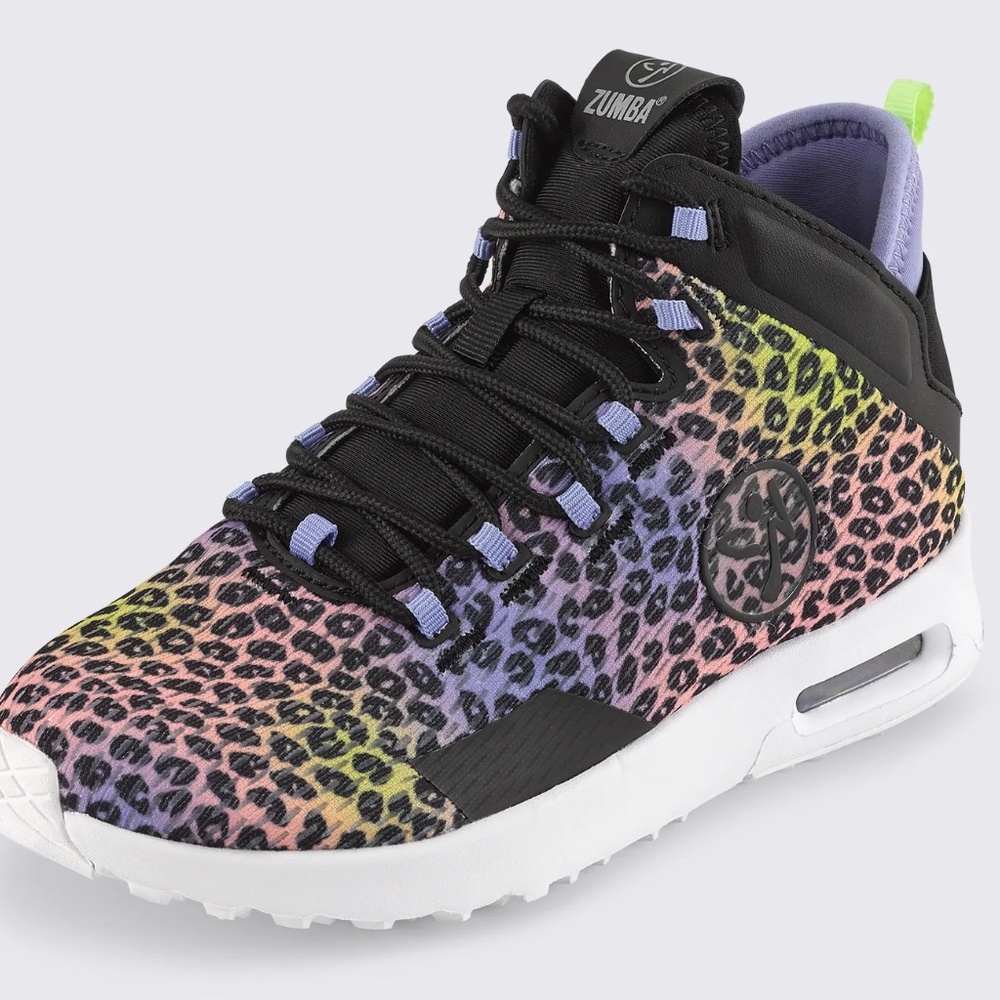 Authentic Zumba Air Funk mid rise sneakers, 10, NIB